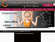 Tablet Screenshot of club-coiffure-domicile.fr